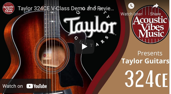 Taylor 324CE Tasmanian Blackwood Guitar Review