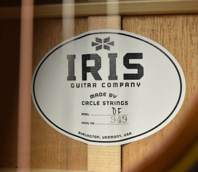 iris df natural relic finish acoustic guitar