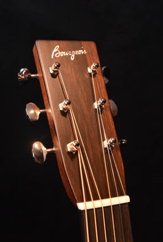 bourgeois heirloom series vintage 000 sunburst acoustic guitar hide glue/at top
