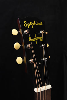 epiphone "inspired by gibson" 1942 banner j-45 acoustic guitar