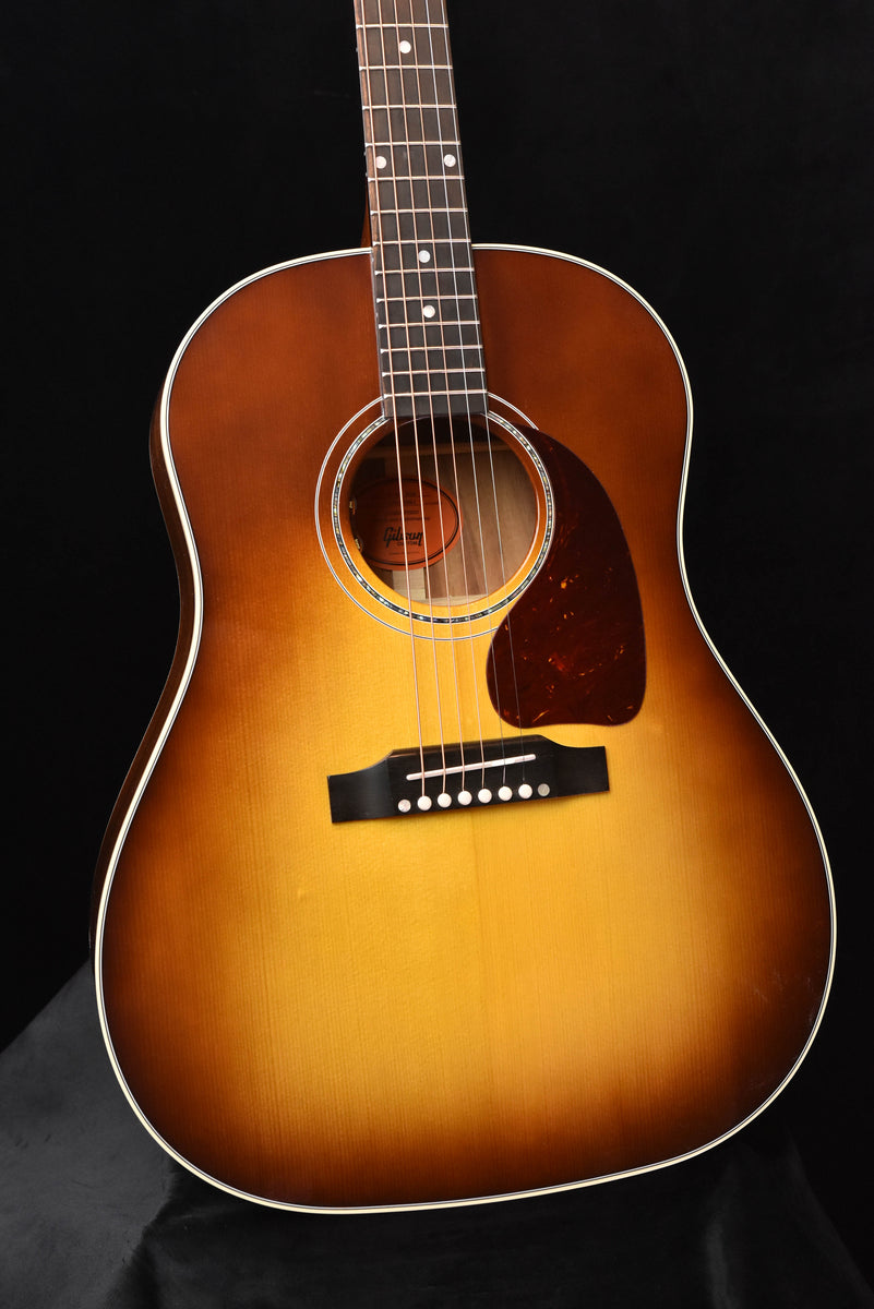 Gibson Custom Shop J-45 Carpathian Spruce Top Koa Back and Sides Honey