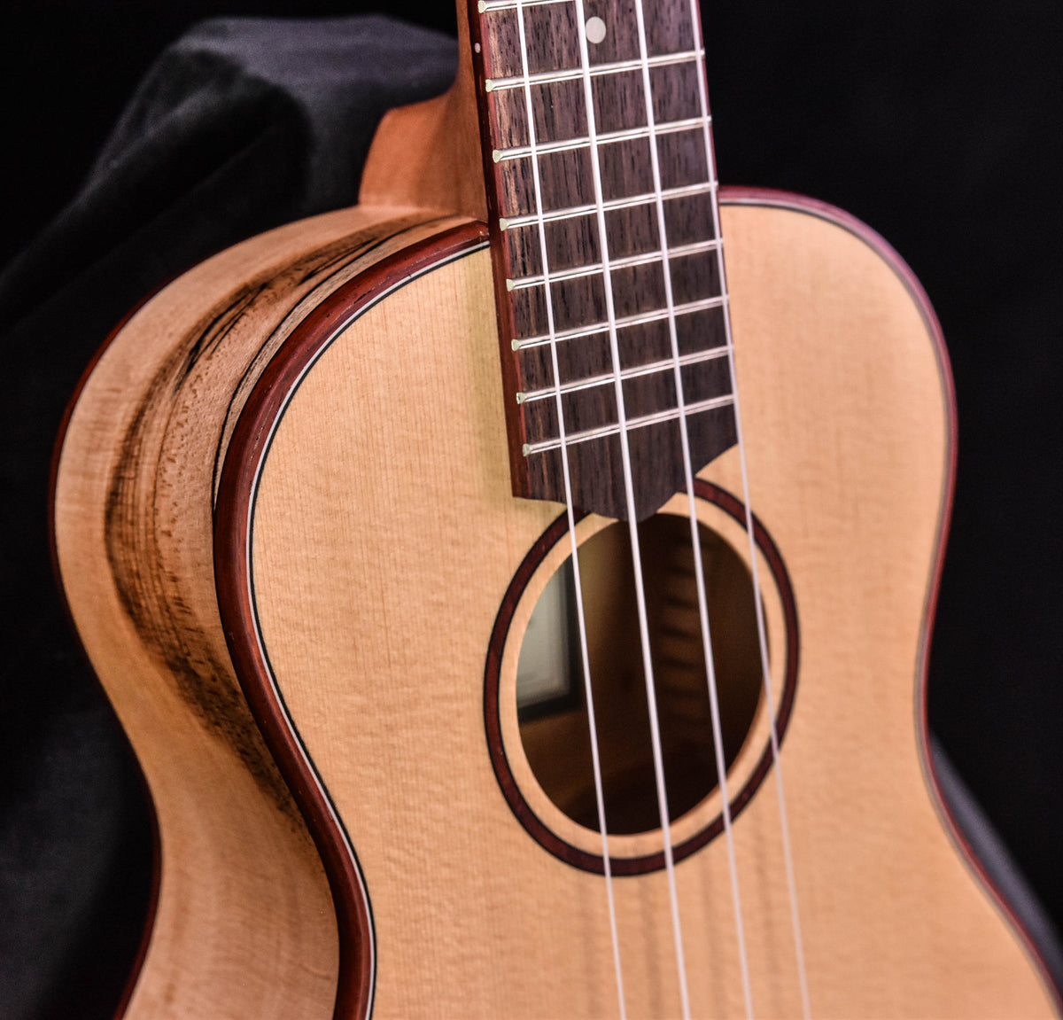 Cordoba 24C Concert Spalted Maple and Sitka Spruce Ukulele