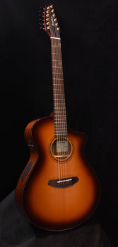 breedlove solo pro concert edgeburst 12 string ce red cedar/ mahogany guitar