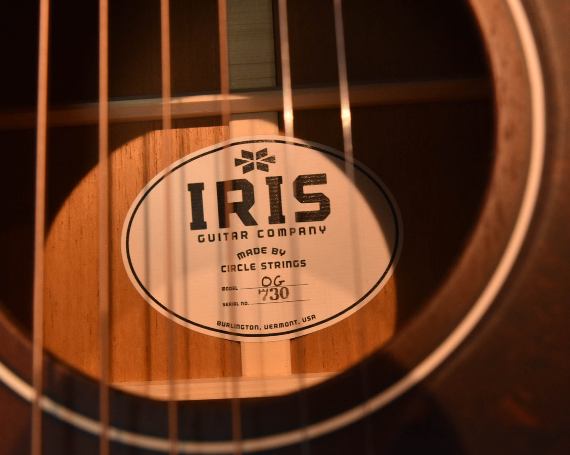 Iris OG all mahogany Acoustic Guitar