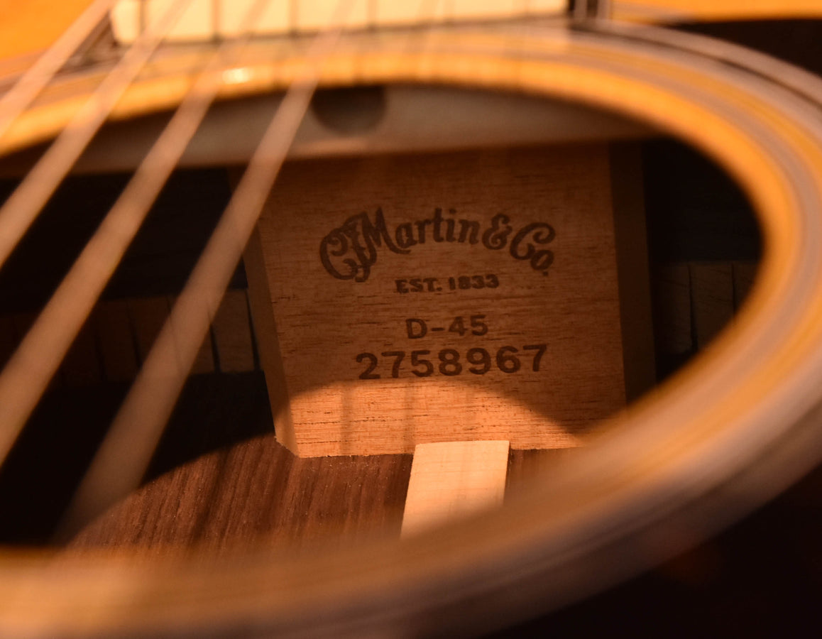 Martin D-45 Dreadnought Acoustic Guitar