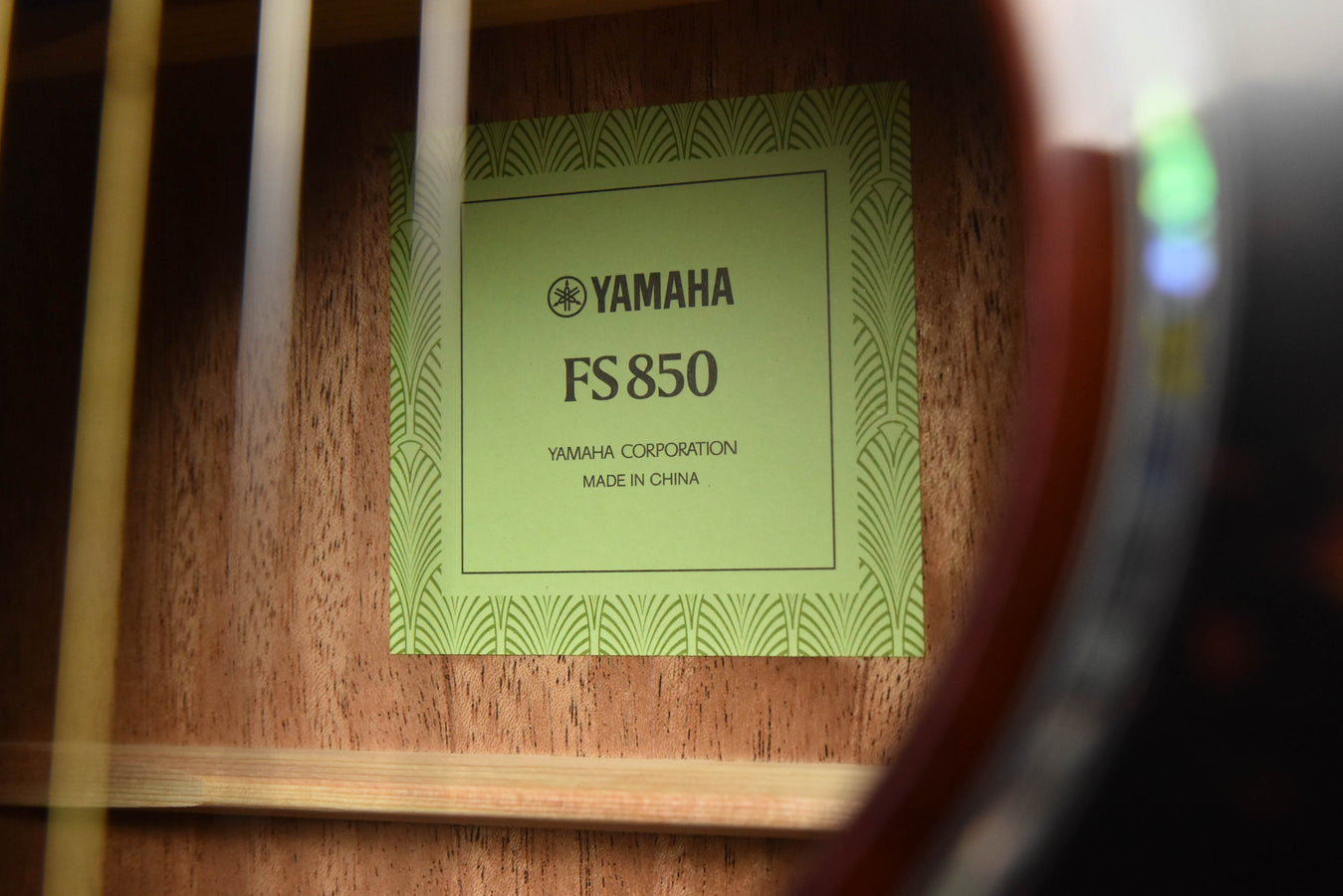 Yamaha FS850 All Mahogany Acoustic Guitar