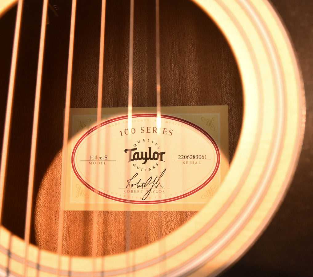 Taylor 114CE-S Acoustic Guitar