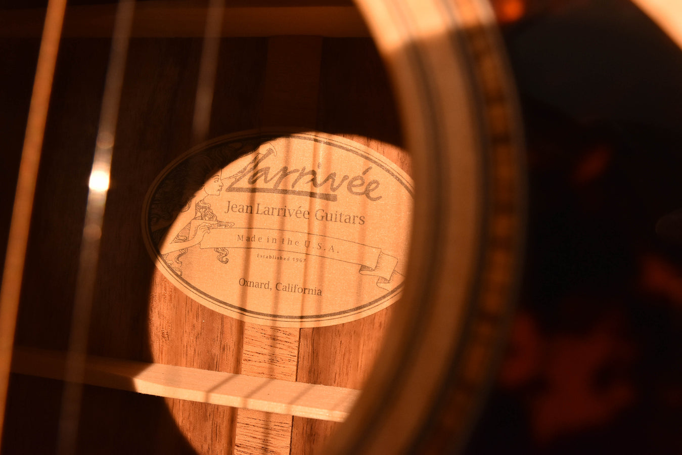 Larrivee 000-40 12 Fret Koa Small Body Special Acoustic Guitar