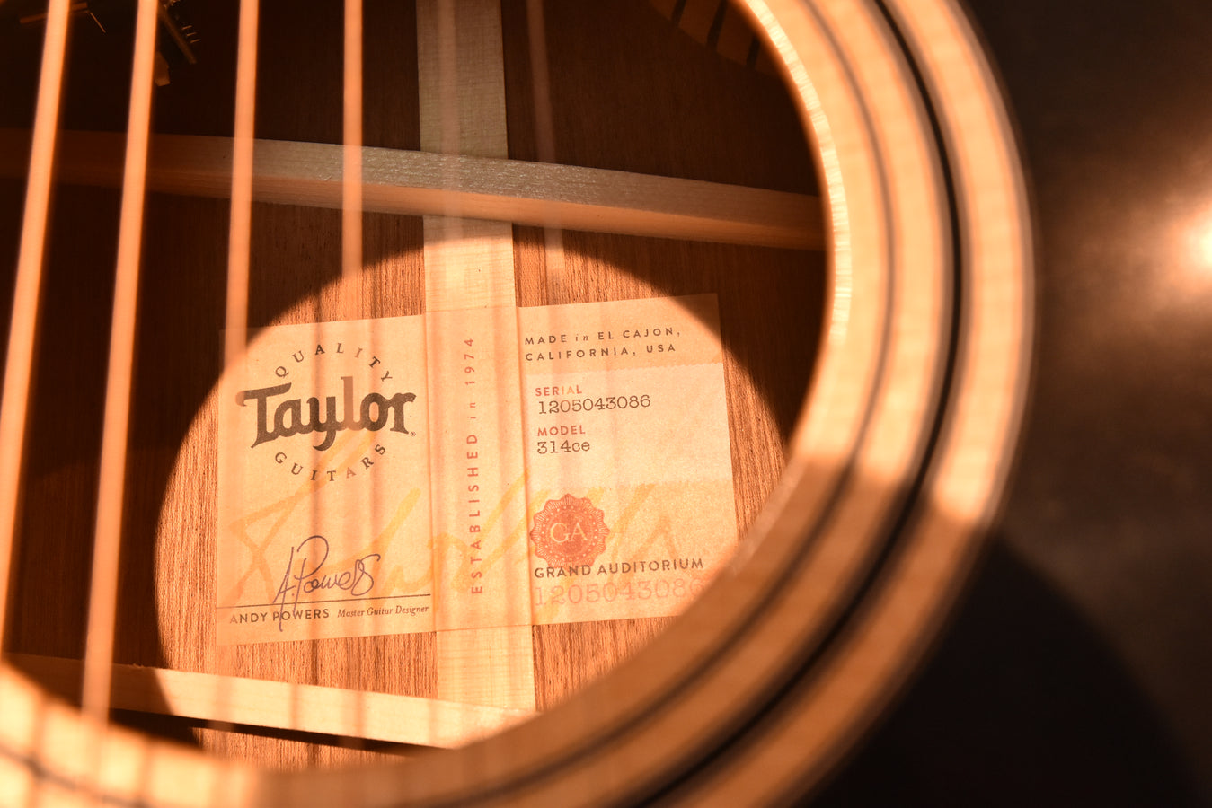 Taylor 314CE Acoustic Electric Guitar