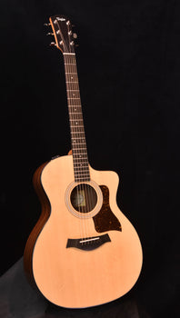 taylor 214ce plus cutaway guitar w/ aero case!!