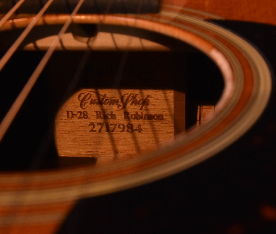 Martin D-28 Rich Robinson Custom Signature Acoustic Guitar