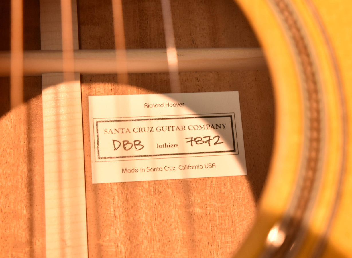 Santa Cruz Custom Baritone Acoustic Guitar