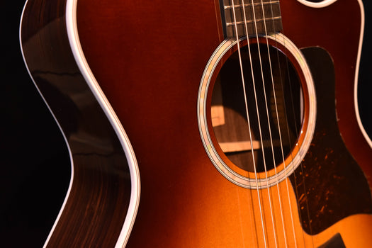 taylor 414 ce-r sunburst acoustic electric guitar with cutaway
