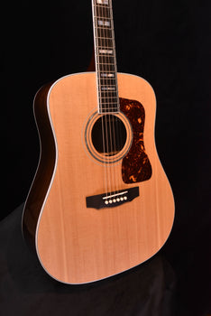 guild d-55 natural acoustic dreadnought guitar