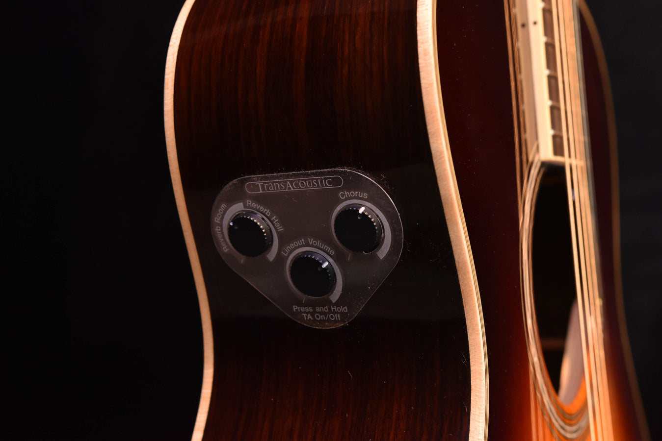 Yamaha LS-TA BS Transacoustic Guitar Brown Sunburst