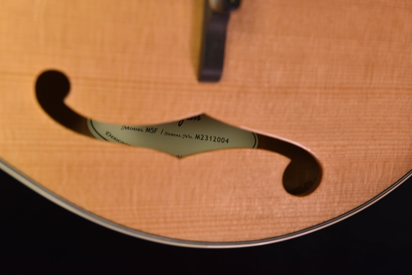 Bourgeois M5-F F Style Mandolin