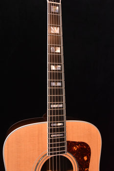 guild d-55 natural acoustic dreadnought guitar