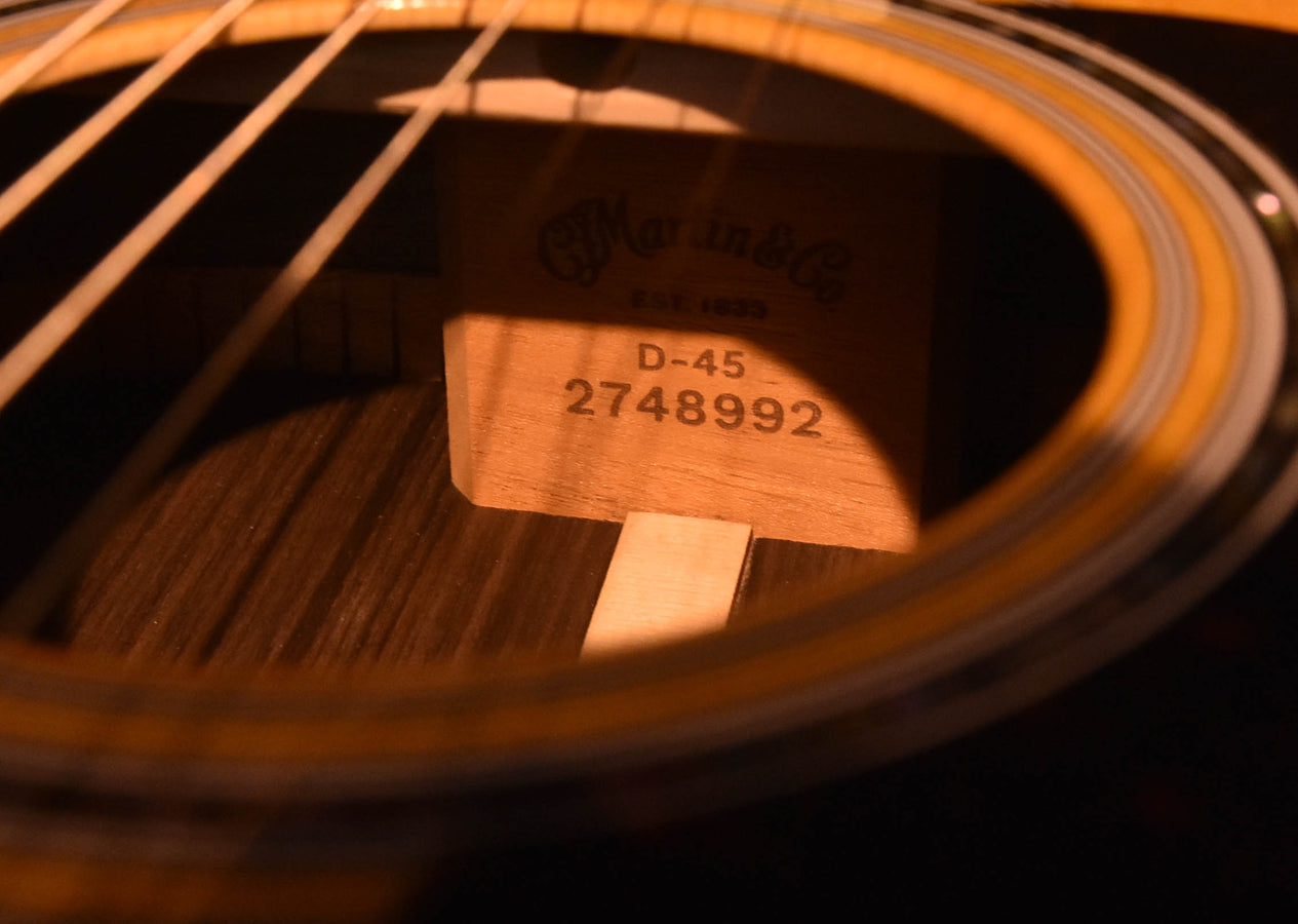 Martin D-45 Dreadnought Acoustic Guitar