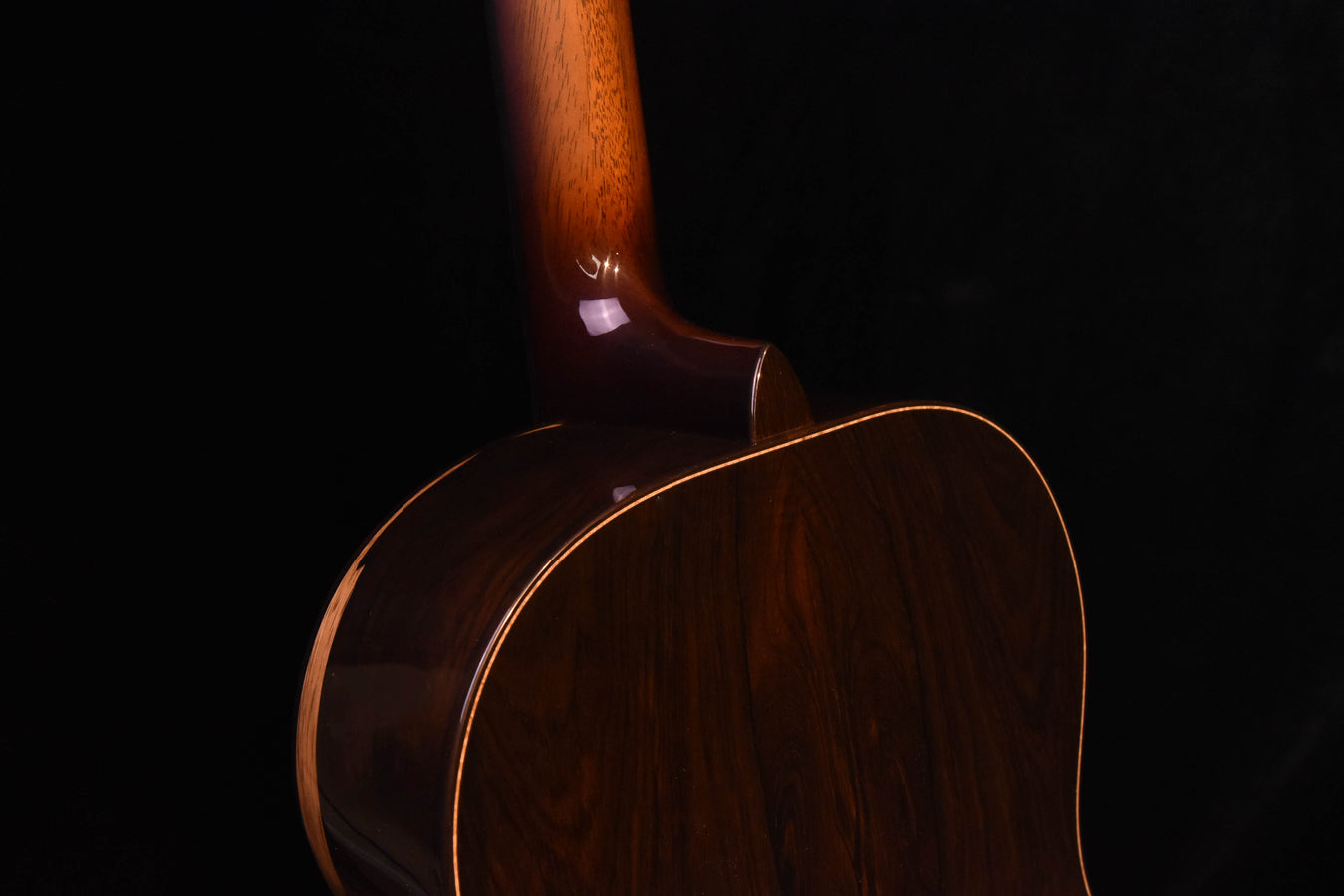 Bedell Fireside Parlor Ocean Sinker redwood and Milagro Brazilian Rosewood Acoustic Guitar