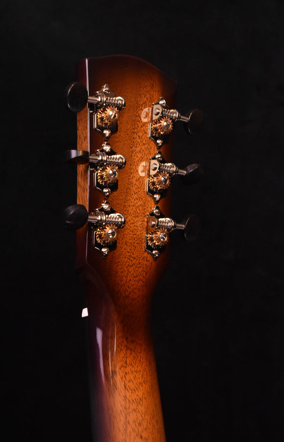 Bedell Fireside Parlor Ocean Sinker redwood and Milagro Brazilian Rosewood Acoustic Guitar