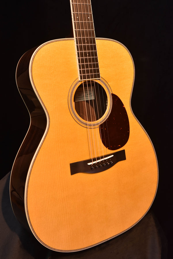 Santa Cruz Custom OM Model Short Scale Acoustic Guitar- Hot Hide Glue Construction