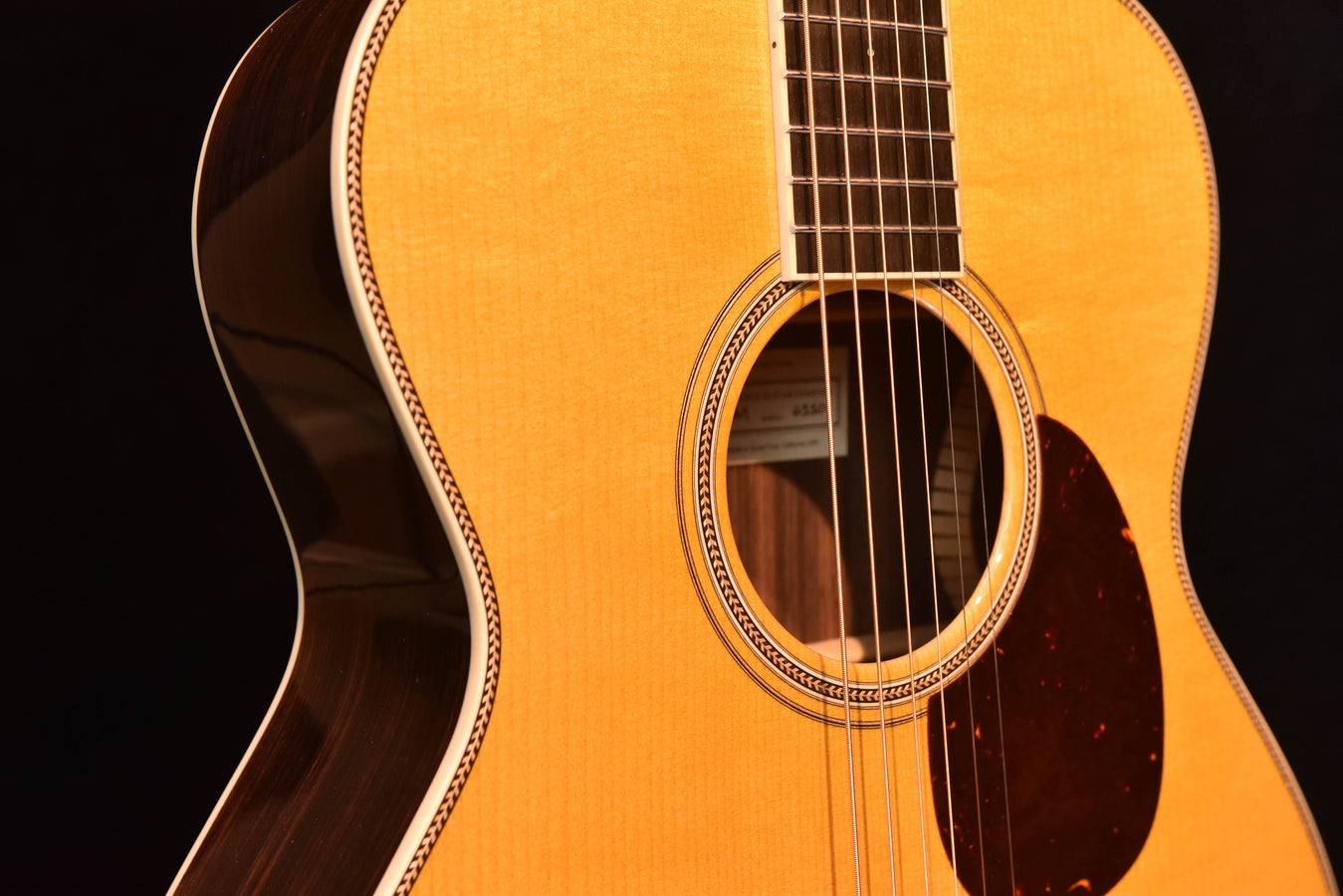 Santa Cruz Custom OM Model Short Scale Acoustic Guitar- Hot Hide Glue Construction