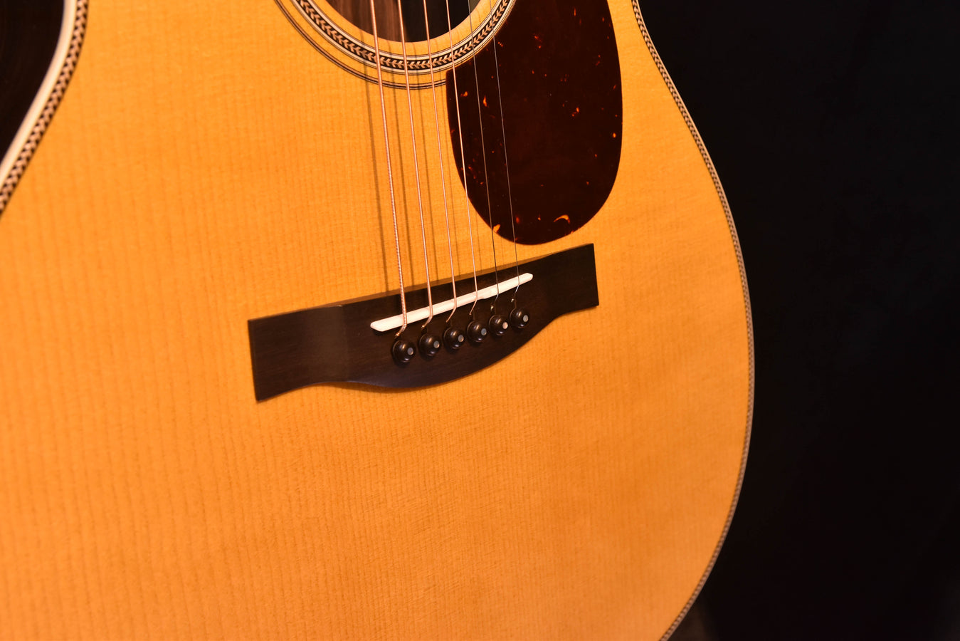 Santa Cruz Custom OM Model Short Scale Acoustic Guitar- Hot Hide Glue Construction