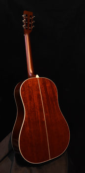 santa cruz custom d 12 fret bear claw sitka spruce  top hot hide glue acoustic guitar