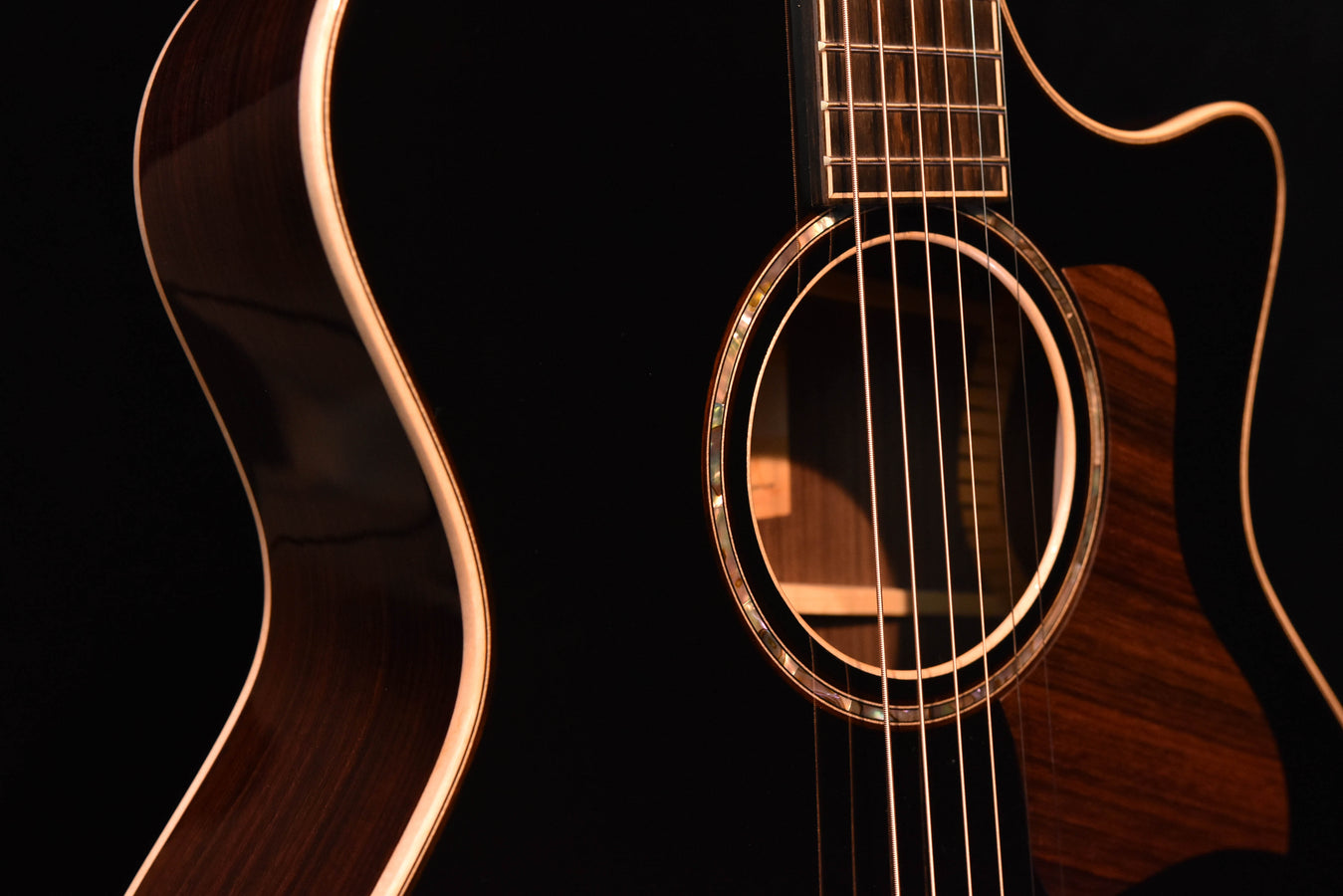 Taylor 814CE Special Edition Blacktop Edition Acoustic Guitar