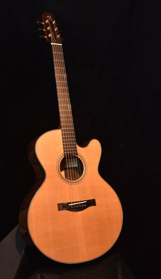 Santa Cruz FS Model Custom- Hot Hide Glue and Adi Braces, Cedar Top