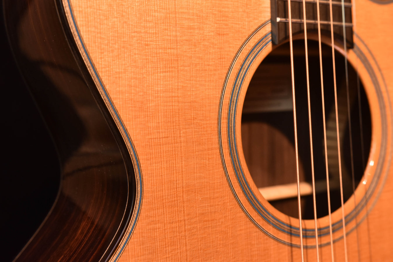 Santa Cruz FS Model Custom- Hot Hide Glue and Adi Braces, Cedar Top