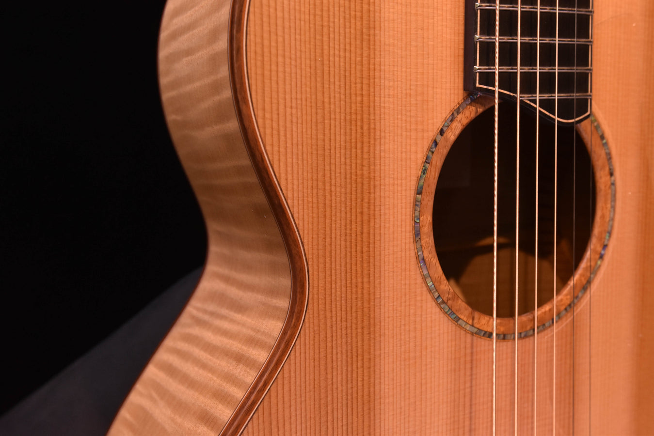 Lowden Custom WL-50 Myrtlewood and Cedar "Wee" Body Size Acoustic Guitar