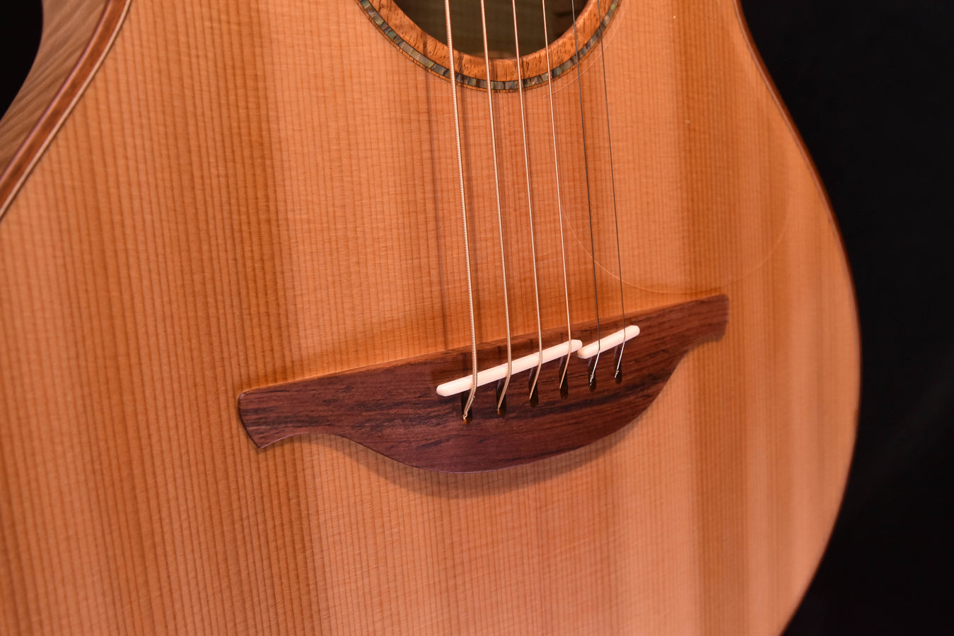 Lowden Custom WL-50 Myrtlewood and Cedar "Wee" Body Size Acoustic Guitar