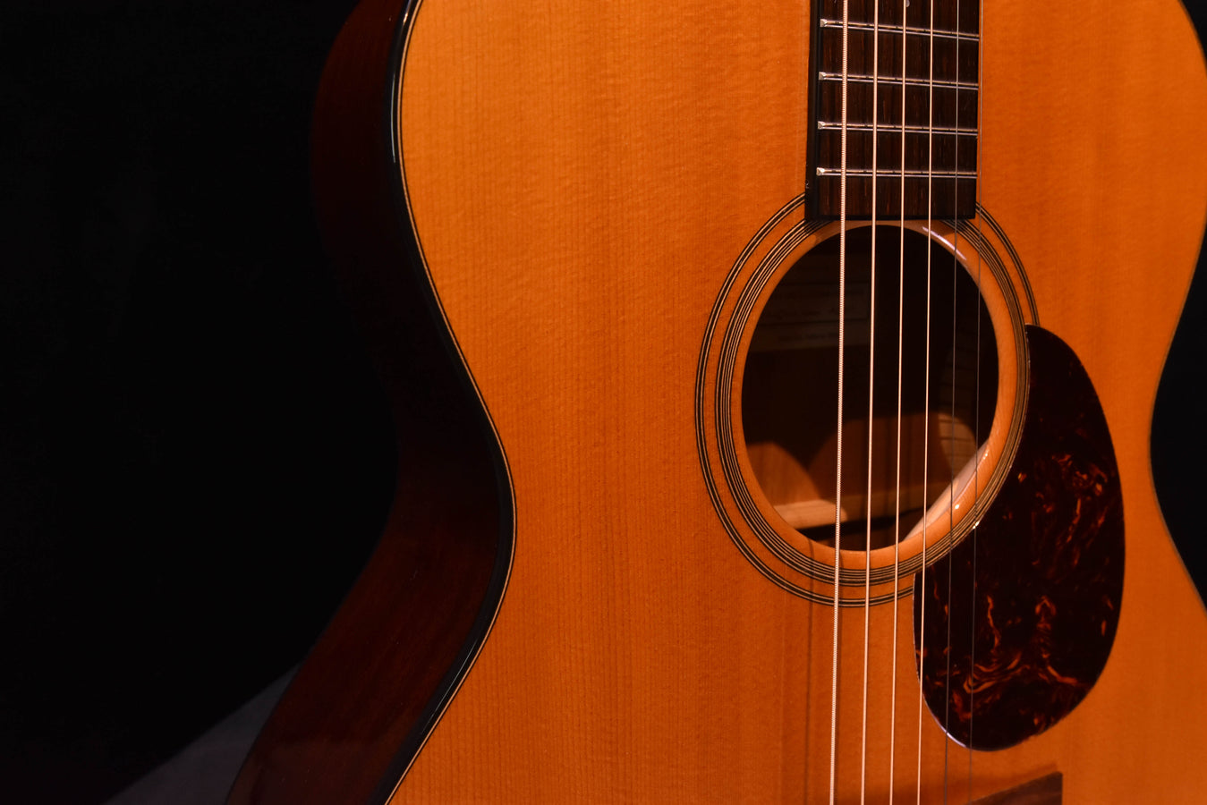 Used Santa Cruz Custom OM/PW Sitka/ Mahogany/ Hide Glue-2013
