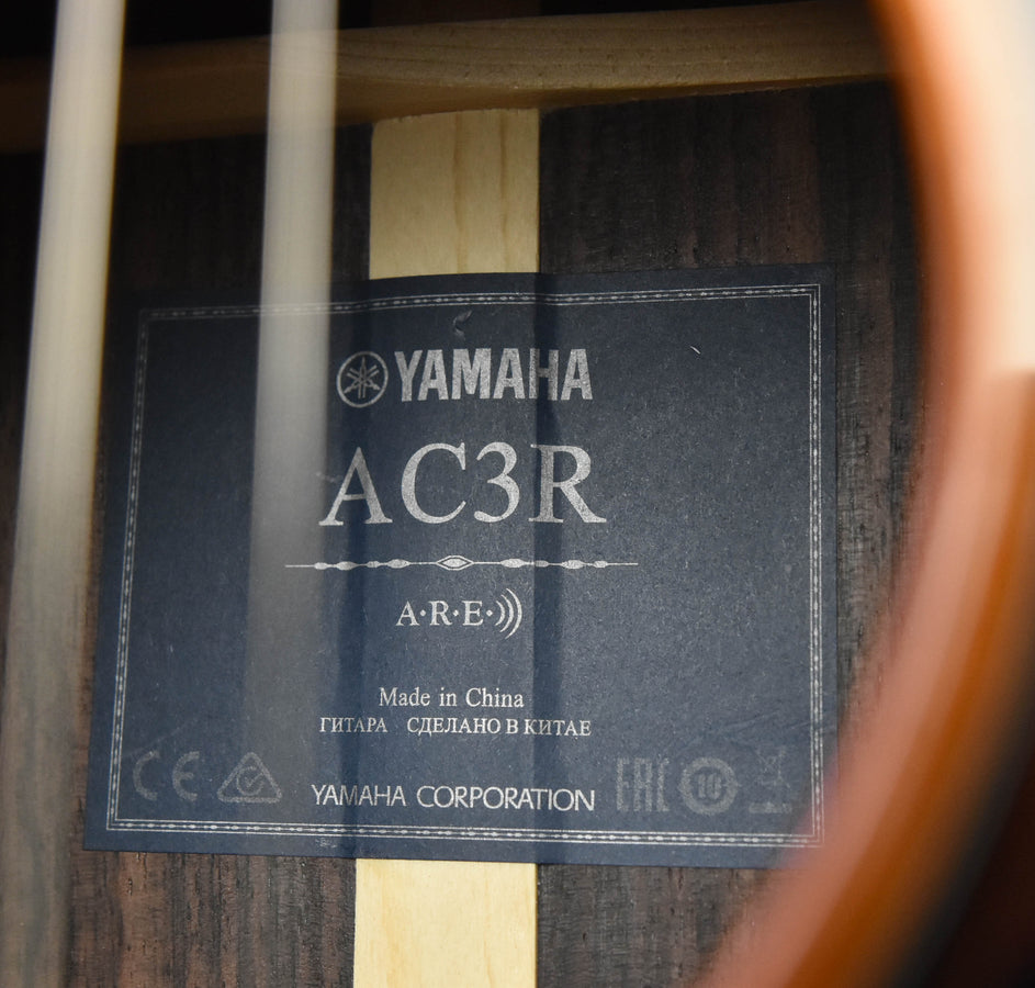 Yamaha AC3R ARE VN Vintage Natural Acoustic Guitar