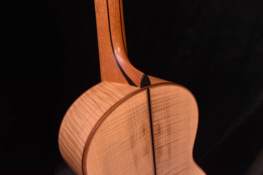 lowden custom wl-50 myrtlewood and cedar "wee" body size acoustic guitar
