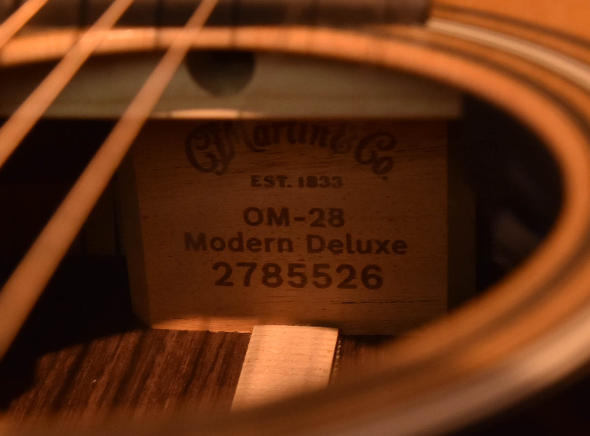 Martin OM-28E Modern Deluxe Acoustic Guitar