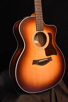 taylor 214ce-k sb  sunburst- full body edge burst