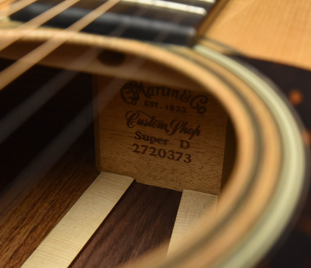 Martin Custom Shop "Super D" Acoustic Guitar-VTS Sitka/Guatemalan RW (CE-09)
