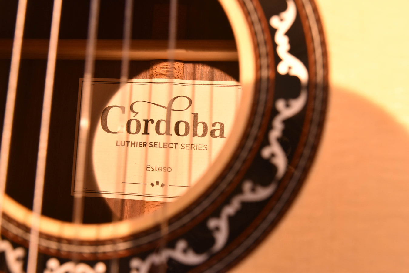 Cordoba Esteso Euro Spruce "Luthier Select" Classical Guitar and Case