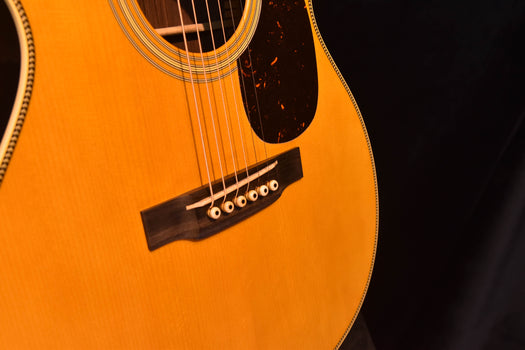 martin custom shop expert 000-28 authentic '37 aged finish acoustic guitar model ce-07