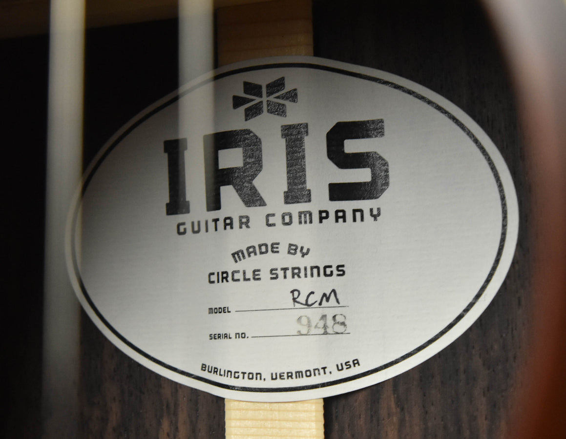 Iris RCM-000 Slotted Headstock Sunburst Acoustic Guitar
