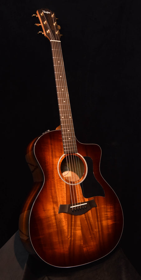 Taylor 224CE-K DLX Acoustic Cutaway Guitar- FACTORY DEMO