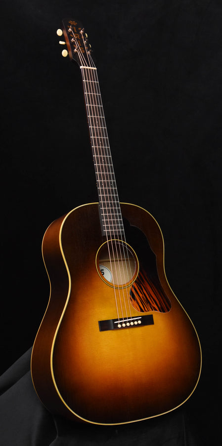 Iris DF Burst with Ivoroid Binding- Distressed (Aged) Finish- Sunburst Acoustic Guitar