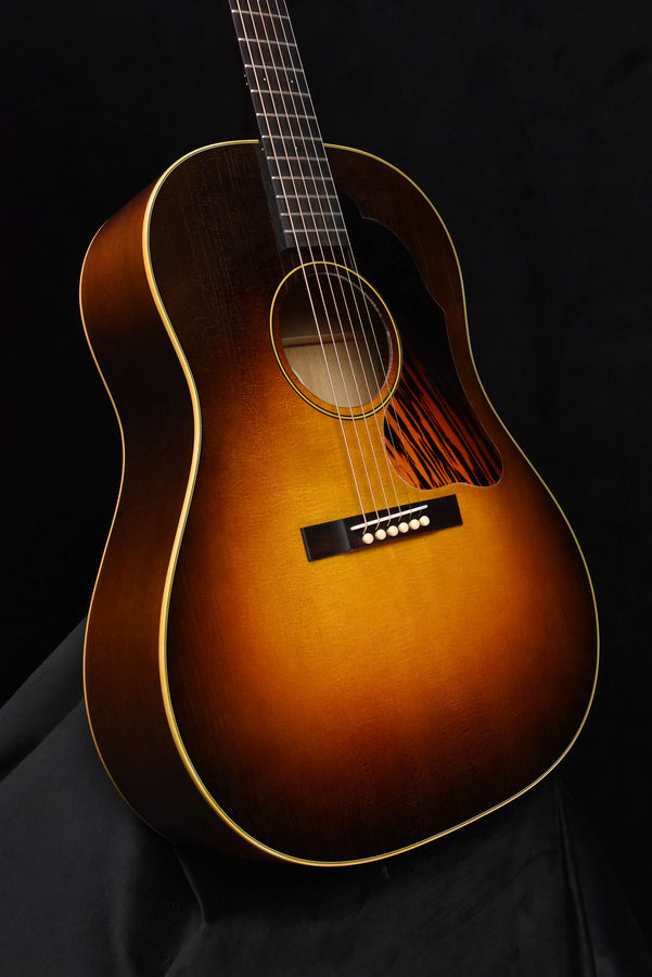 Iris DF Burst with Ivoroid Binding- Distressed (Aged) Finish- Sunburst Acoustic Guitar