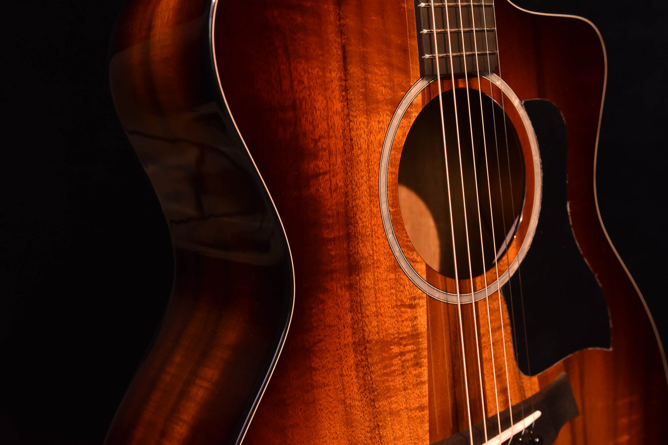 Taylor 224CE-K DLX Acoustic Cutaway Guitar- FACTORY DEMO