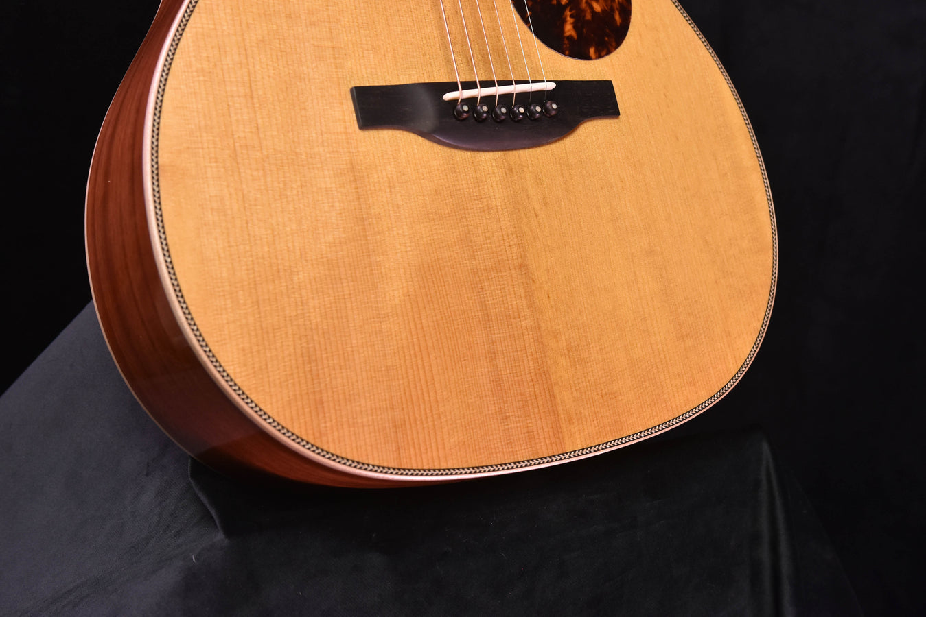 Boucher Studio Goose SG-21-V OM Orchestra Model Sitka Spruce and Bubinga Vintage Pack Acoustic Guitar
