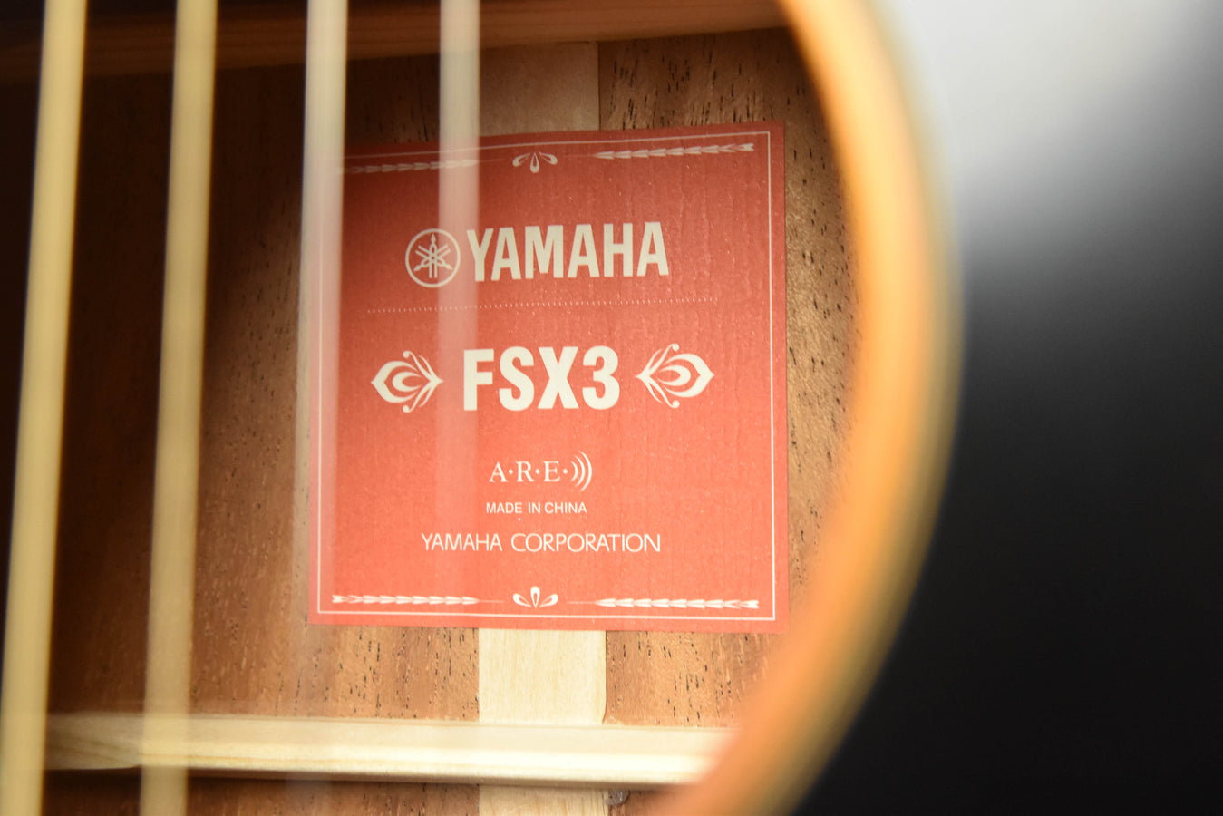 Yamaha FSX3 "Red Label" Acoustic/Electric Guitar