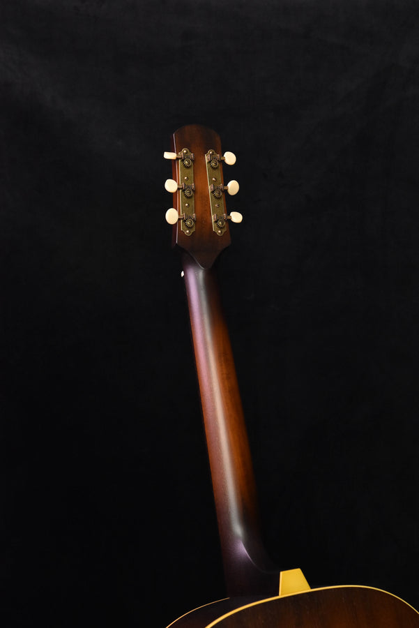 Iris DF Burst with Ivoroid Binding- Distressed (Aged) Finish- Sunburst Acoustic Guitar