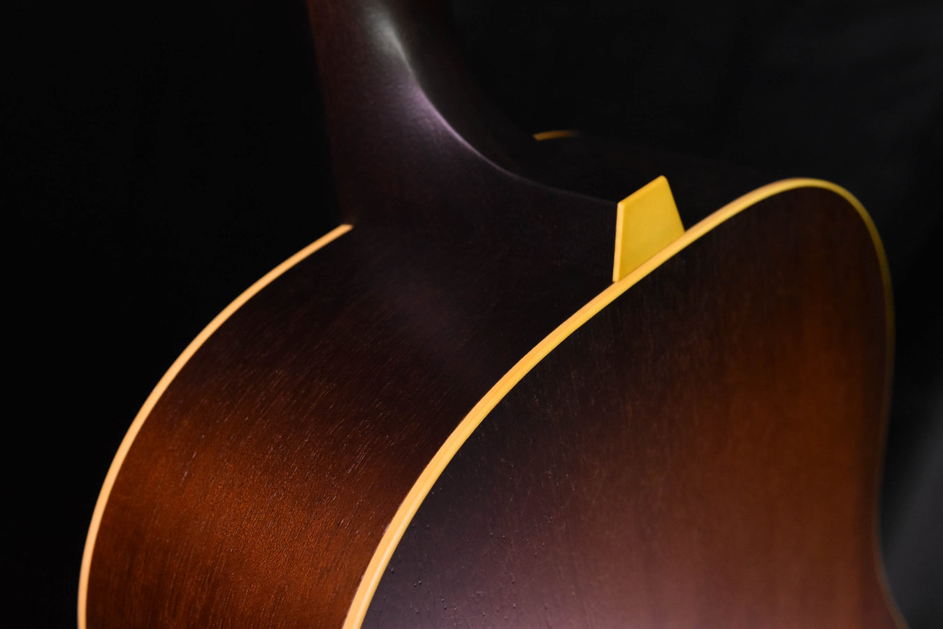 Iris DF Burst with Ivoroid Binding- Distressed (Aged) Finish- Sunburst Acoustic Guitar